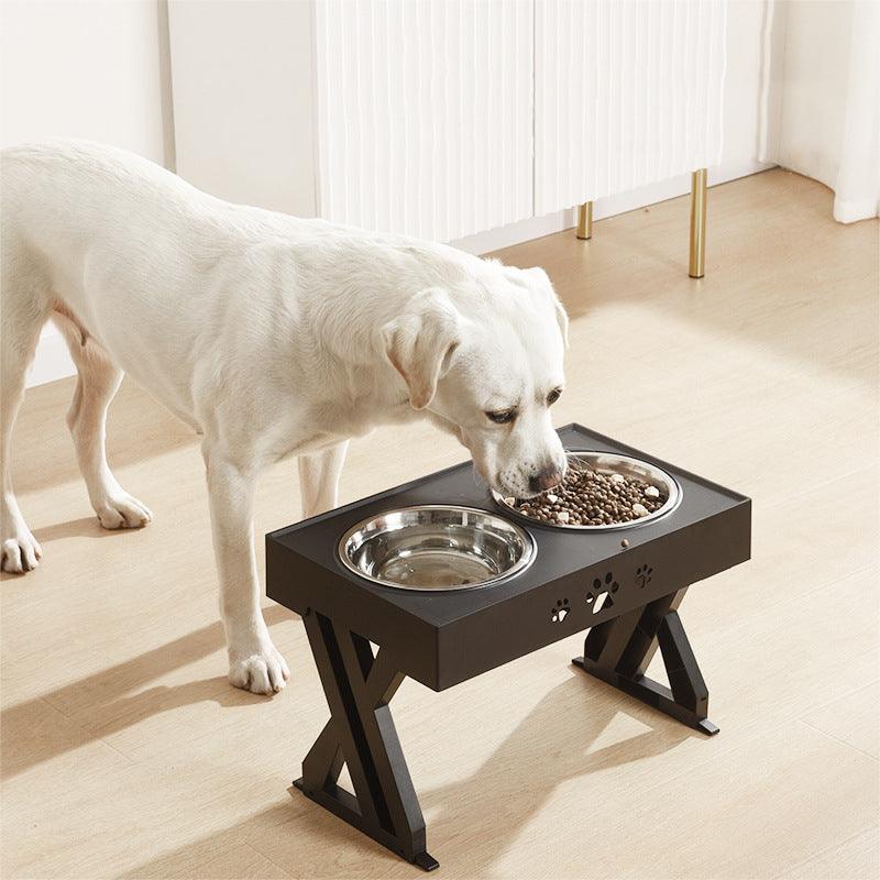 Portable Pet Feeder: Stainless Steel Folding Bowl For Dogs And Cats