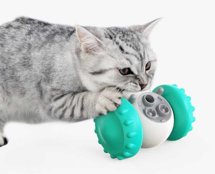 Cat And Dog Toys Slow Food Interactive Balance Car Multifunctional Fun