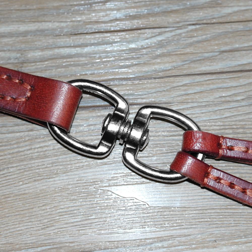 Double Dog Leash for Two Small Dogs Puppy Leather