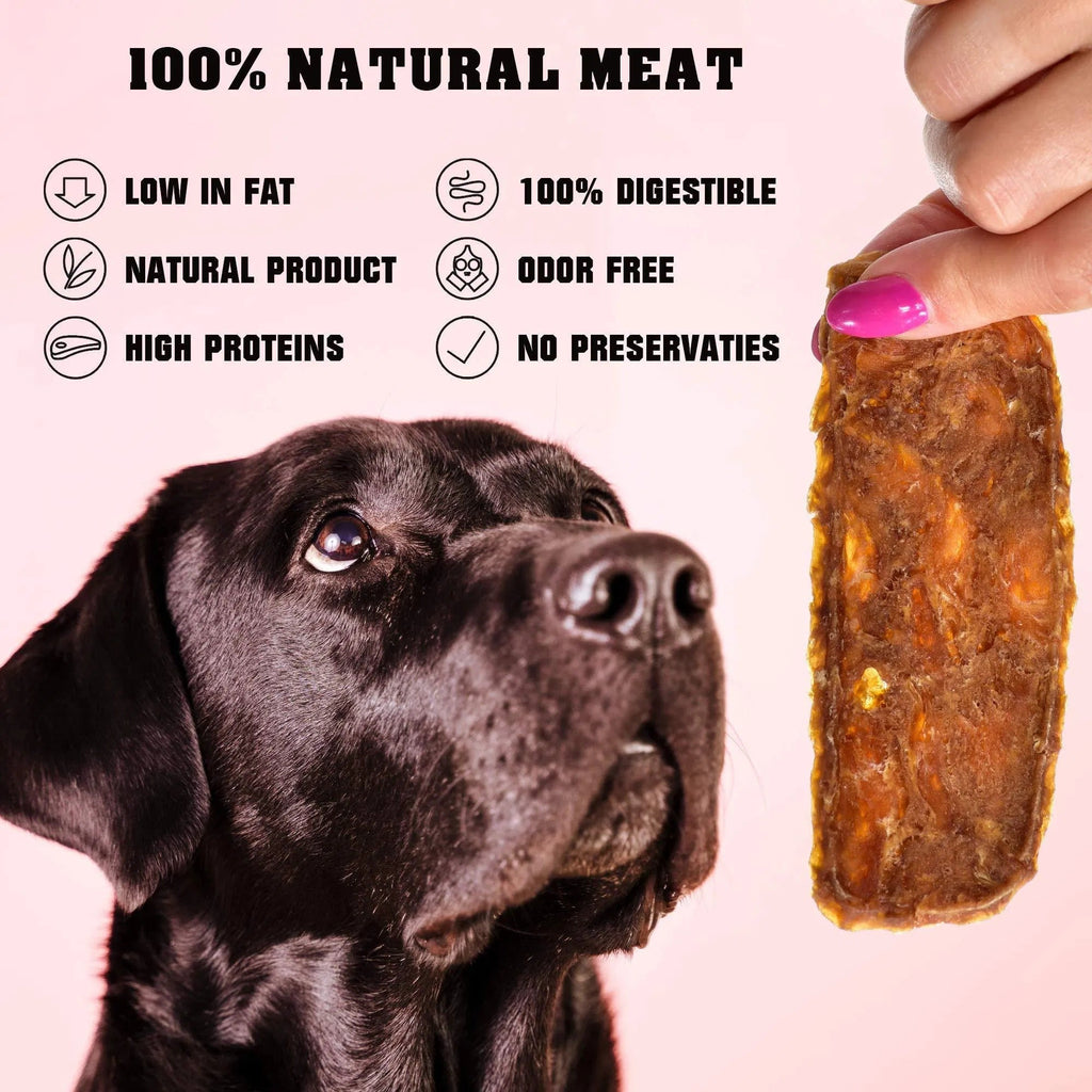 Chicken Jerky Dog Treats 1.5 Lb Human Grade Pet Snacks Grain Free